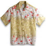 アロハシャツ HL012BE大画像へ アロハシャツ画像 HL012BE